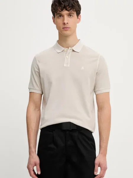 Tricou polo Marc O'polo bej