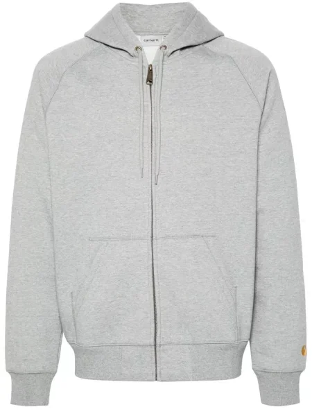 Geacă Carhartt Wip cu glugă gri