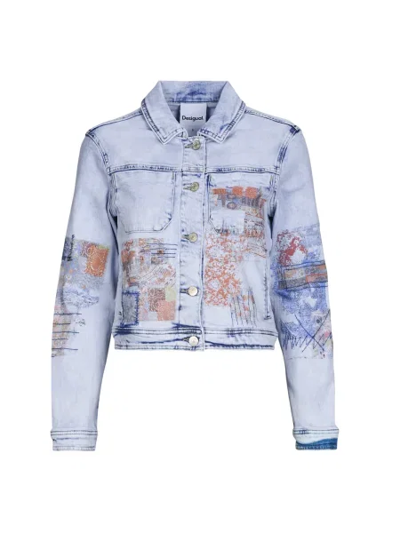 Geacă Desigual albastru