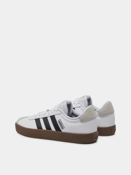 Кожаные кеды Adidas белые