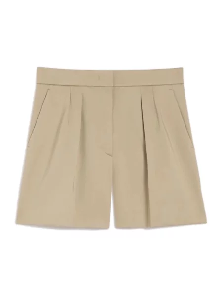 Szorty Max Mara beżowe