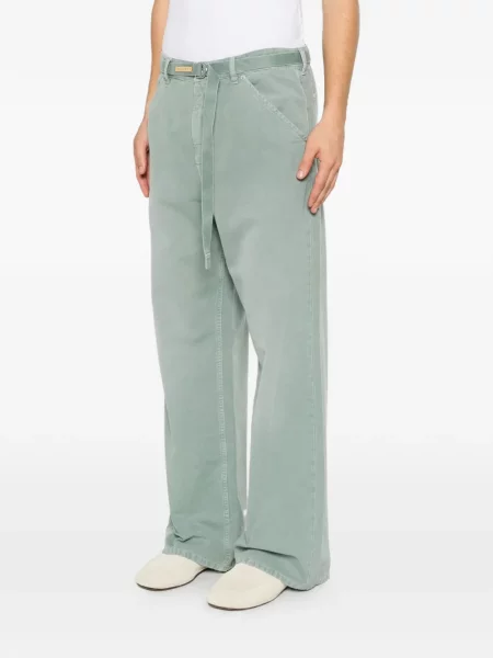 Cu centură pantaloni Marni verde