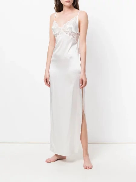 Majtki Gilda & Pearl z perełkami białe