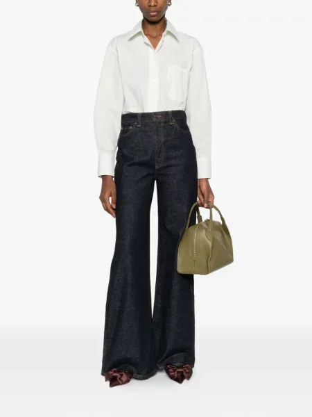 Cămașă Victoria Beckham verde