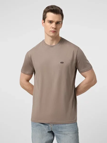 Футболка Armani Exchange бежевий