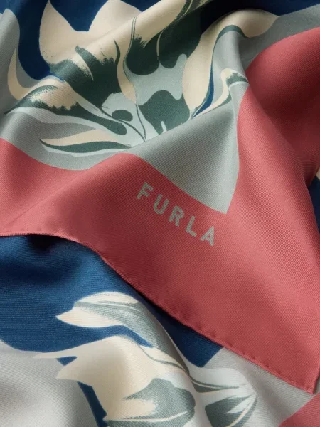 Fular Furla albastru