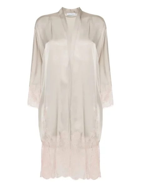 Halat Carine Gilson de mătase gri