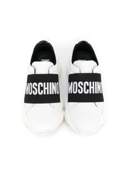 Sneakersy dziecięce Moschino białe