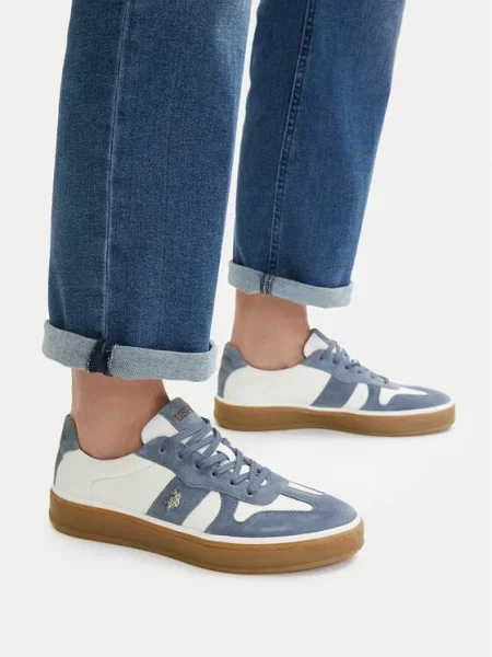 Sneakersy U.S. Polo Assn. modré