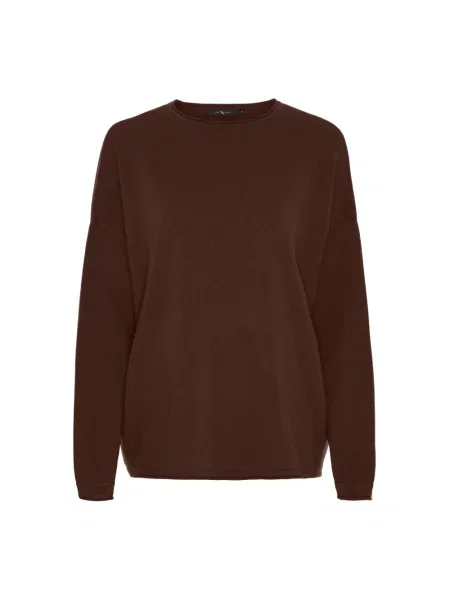 Sweter Btfcph wełniany brązowy