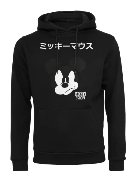 Mister Tee Mikina Mickey Japanese / biela čierna