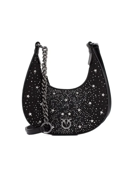 Rucsac Pinko din piele negru