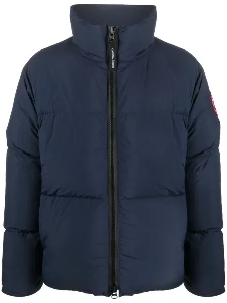 Geacă cu puf Canada Goose albastru