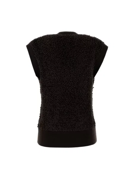 Bukiecik sweter Ferragamo brązowy
