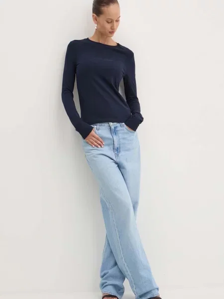 Лонгслів Guess Jeans синій