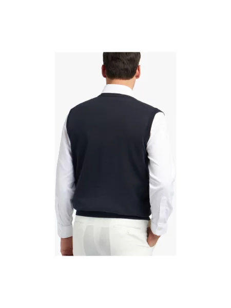 Kamizelka Brooks Brothers niebieska