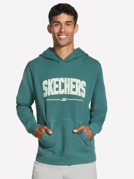 Худі Skechers SKECHERS ENDURANCE HOODIE зелений