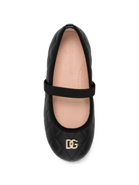 Balerinki dziecięce Dolce And Gabbana czarne