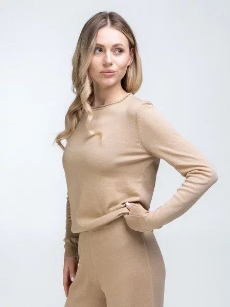 Джемпер Giulia бежевий