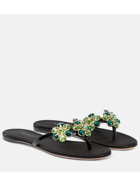 Sandale Giambattista Valli din piele negru