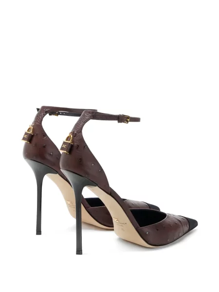 Γοβάκια Elisabetta Franchi καφέ