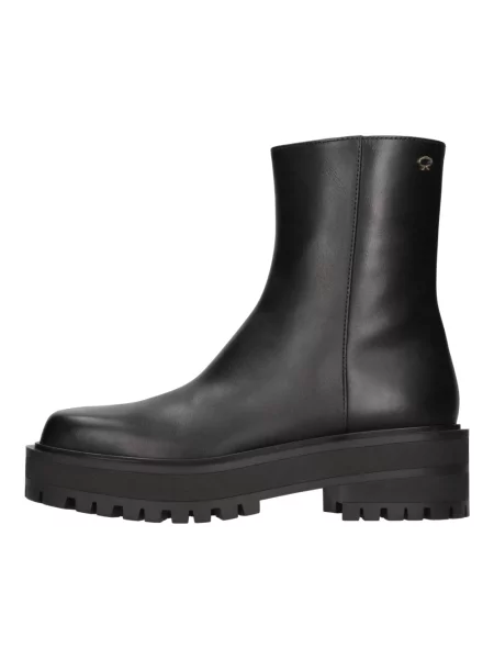 Buty do kostki Gianvito Rossi skórzane czarne