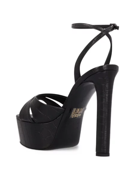 Sandale Le Silla s platformom crna