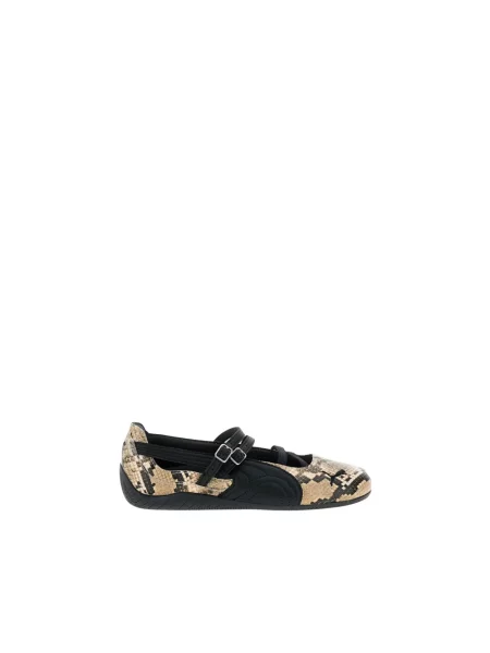 Puma Baleriny Speedcat Ballet Snake Wns 01 Brązowy czarne