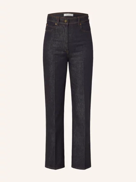 Max Mara Rovné Džíny Abbono midnightblue
