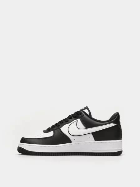 Кожаные кеды Nike черные