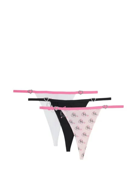 Szív mintás tanga Juicy Couture nyomtatás
