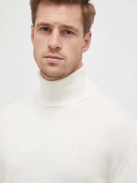 Pulover La Martina de lână bej