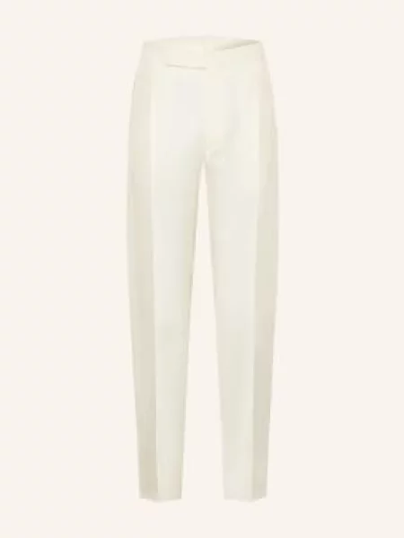 Ralph Lauren Purple Label Kalhoty Regular Fit krémová fialové