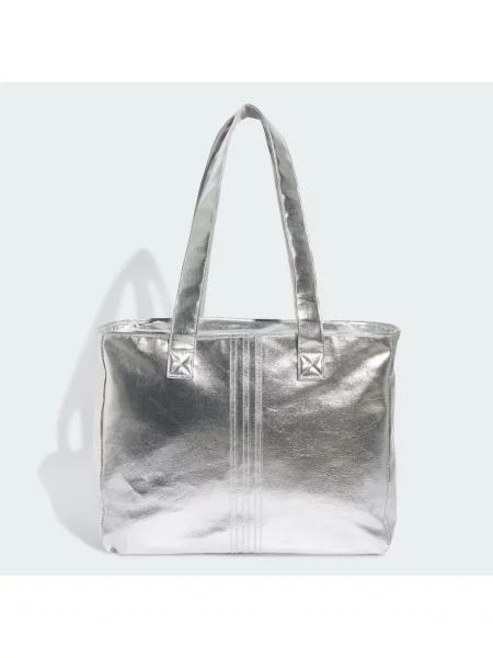 Adidas Shopper Metallic Pu Bag Silver Met. Universal