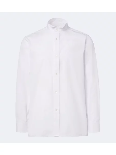 Cămașă Maison Margiela din poplin alb