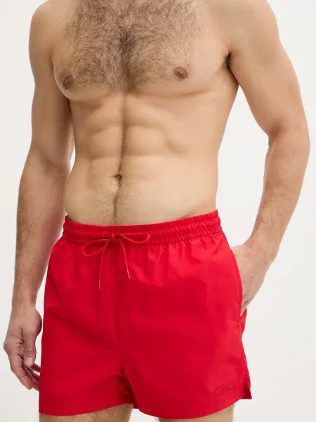 Calvin Klein kopalne kratke hlače rdeča