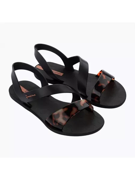 Дамски сандали Ipanema Vibe black/turtle/pink черно