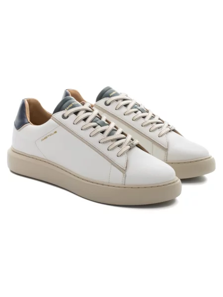 Sneakersy Ambitious skórzane białe