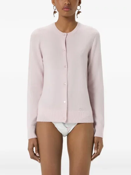 Cardigan Blumarine din cașmir roz