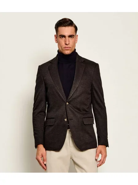 Sand Copenhagen Sacou Star Easy | Modern fit cu adaos de lână maro