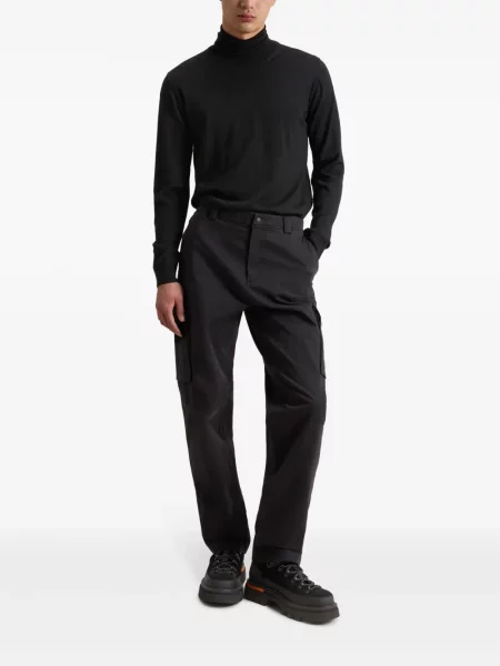 Pantaloni cargo Woolrich negru