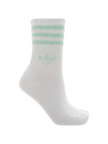 Hímzett póló Adidas fehér