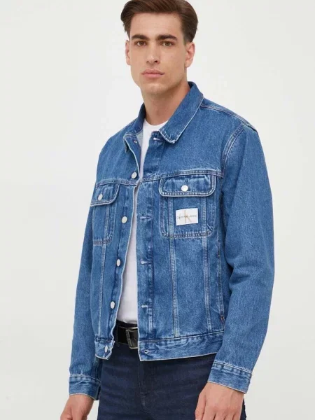 Farmerek Calvin Klein Jeans kék