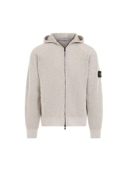 Bluza Stone Island z kamieniami beżowa