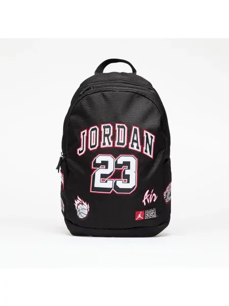 Рюкзак міський Nike Jordan Jan Jumpman 27 l black/gym red чорний