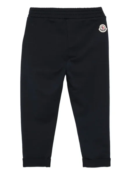 Spodnie dziecięce Moncler Enfant niebieskie