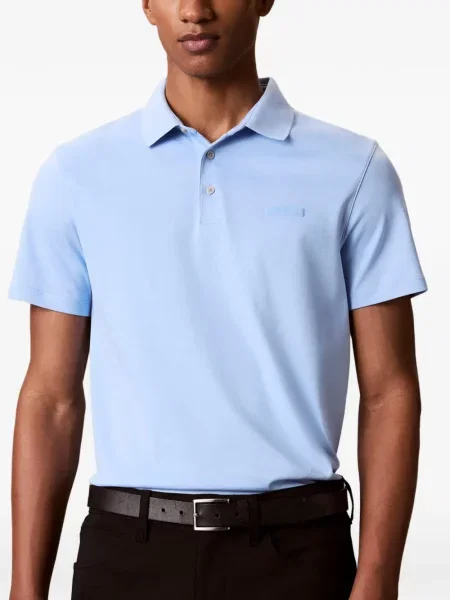 Pólóing Calvin Klein autogrammal kék