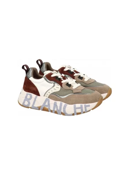 Sneakersy Voile Blanche skórzane