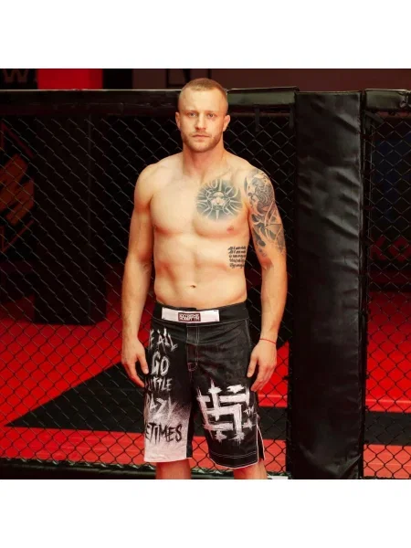 Spodenki do Grapplingu MMA BJJ K1 EXTREME HOBBY PSYCHO CLOWN czarne