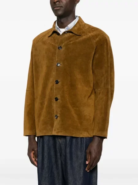 Geanta de piele Studio Nicholson maro